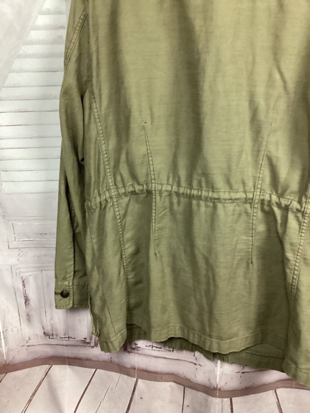 Free People Not Your Brothers Surplus Jacket Military Army‎ Cargo L - Picture 8 of 12